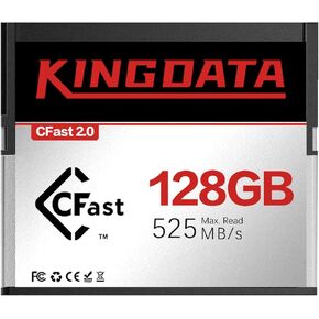 CFast 2.0 Memory Card 128GB High-Speed for 4K Video & HD Recording Compatible with Professional Cameras in Kuwait