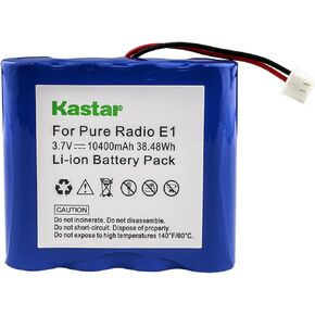 بطارية Kastar قطعة واحدة بديلة لبطارية E1 النقية، Evoc 1S، EVOKE-1S Marshall، EvocE-1S، Evoce 2S، Evoc Flow، Evoc Mio by Orla Kiely، Evoc Mio Union Jack، One Flow، Sensia، Verona، VL-60924 in Kuwait