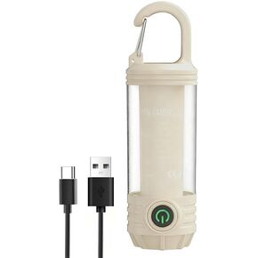 Flamix 2-in-1 LED Camping Lanterns and flashlights for Hurricane, Hiking, Home, Emergency, Rechargeable Camping Lantern with 6 Lighting Modes, IPX4 Waterproof, Compact Design, One-Hand Hold, Green in Saudi Arabia