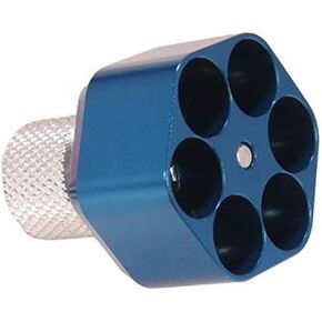 Pachmayr 02652 منافسة مسدس السرعة، إطار Smith & Wesson K، 38 Special، 357 Magnum، 6 Shot، أزرق، فضي in Kuwait