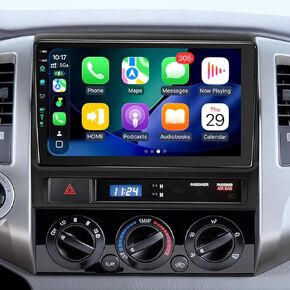راديو 5G-WiFi6 (4Ram 64 ROM) لسيارة Toyota Tacoma Upgrade 2005-2015، وحدة رأس تعمل باللمس مقاس 9 بوصات - CarPlay لاسلكي Android Auto AM/FM/1080P كاميرا احتياطية in Saudi Arabia