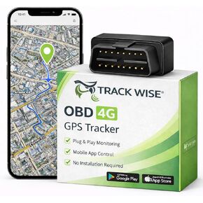 4G OBD2 GPS Car Tracker – Real-Time 10-Second Updates, Route History, Speed Monitoring, Geo-Fencing & Tamper Alerts – Plug & Play Vehicle Tracking Device in Saudi Arabia