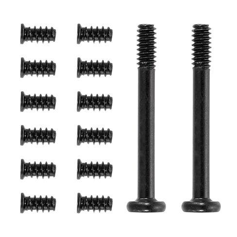 PATIKIL 60Pcs Computer Case Fan Screws Kit, #6-32 x 30mm & M5 x 8mm Long Short PC Cooling Fan Mount Screws for DIY Repair Motherboard Radiators PC Case, (Silver, 30 Pcs of Each) in Saudi Arabia