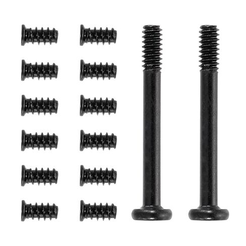 PATIKIL 60Pcs Computer Case Fan Screws Kit, #6-32 x 30mm & M5 x 8mm Long Short PC Cooling Fan Mount Screws for DIY Repair Motherboard Radiators PC Case, (Silver, 30 Pcs of Each) in Saudi Arabia