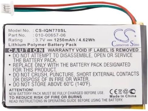 XPS Replacement Battery for Garmin Nuvi 770 Nuvi 770T Garmin 010-00657-06 in Saudi Arabia