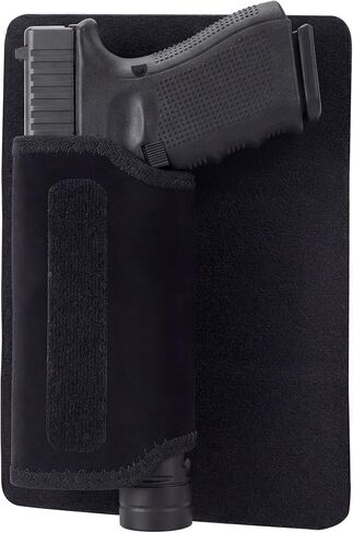 Hook and Loop Holster for Fanny Pack/Vest/Safe Door or Car-CCW Holster with Trigger Protection-Include Loop Panel in Saudi Arabia