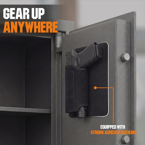 Hook and Loop Holster for Fanny Pack/Vest/Safe Door or Car-CCW Holster with Trigger Protection-Include Loop Panel in Saudi Arabia