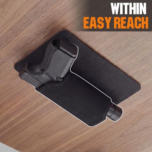 Hook and Loop Holster for Fanny Pack/Vest/Safe Door or Car-CCW Holster with Trigger Protection-Include Loop Panel in Saudi Arabia