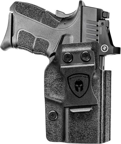 حافظة WARRIORLAND IWB KYDEX مع قطع بصري، تناسب Springfield XD-S 3.3" وXD-S MOD.2 OSP 3.3"، داخل حزام الخصر المخفي، Adj. الاحتفاظ غير قادر و"النقر الموضعي"، مع خيارات المخلب/اليمين/اليسار in Kuwait