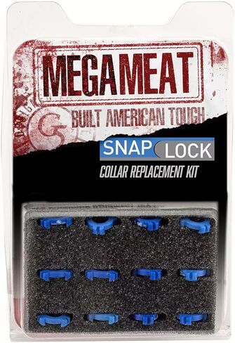 G5 Megameat Deadmeat V2 Replacement Collars Clip-On Secure Hunting Target Shooting Broadhead Blade Deployment Control SnapLock Retention System, 12 Pack in Saudi Arabia