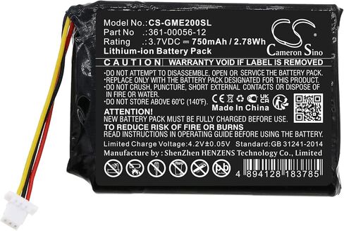 بديل بطارية FITHOOD لجهاز Garmin Edge Explore 2 Dezl OTR700 361-00056-12 (750 مللي أمبير/3.7 فولت) in Kuwait