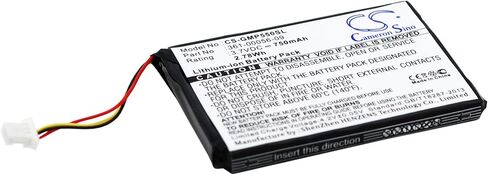 Replacement Battery for Garmin PT 10 Pro 550 Receiver Pro 70 Trashbreaker TB 10 Pro 550 Trashbreaker Pro 70 Receiver 010-11925-10 Drive 61 Drive 60 361-00056-07 361-00056-09 (750mAh) in Saudi Arabia