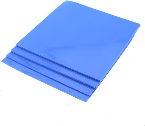 TAODAN 4PCS Thermal Pad 100x100mm 0.5mm 1mm 1.5mm 2mm High Thermal Conductivity Coefficient 6.0 W/mK GPU Cooler for Electronic Electrical Product Control Board in Saudi Arabia