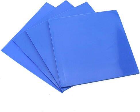 TAODAN 4PCS Thermal Pad 100x100mm 0.5mm 1mm 1.5mm 2mm High Thermal Conductivity Coefficient 6.0 W/mK GPU Cooler for Electronic Electrical Product Control Board in Saudi Arabia