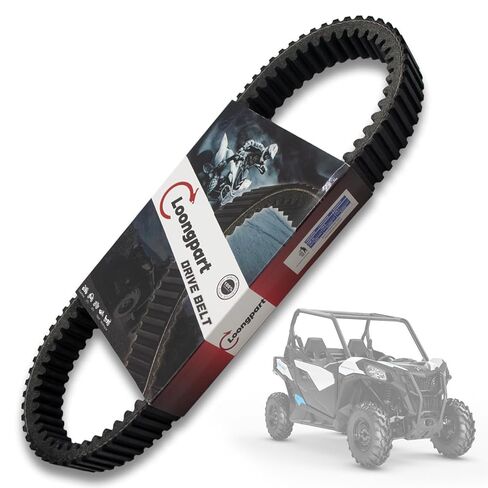 LOONGPART 417300571 Drive Belt Compatible with Ski-Doo 850 E-TEC/900 ACE 2018-2021，Can-Am Ryker/Maverick X3 Turbo RR or Turbo R 422280652 in Saudi Arabia