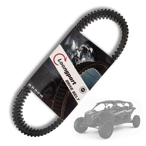 LOONGPART 417300571 Drive Belt Compatible with Ski-Doo 850 E-TEC/900 ACE 2018-2021，Can-Am Ryker/Maverick X3 Turbo RR or Turbo R 422280652 in Saudi Arabia