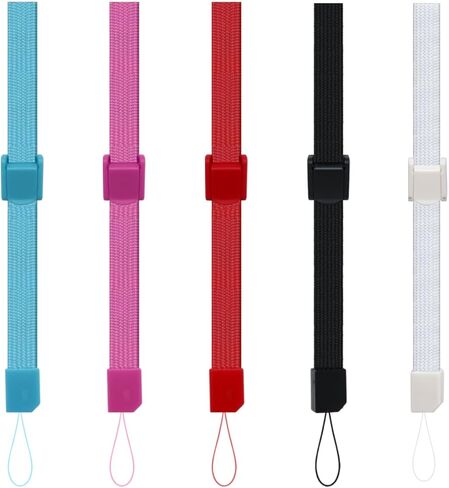 yueton 5pcs Universal Hand Wrist Strap Wristlet Wristband with Lock for Wii Remote Controller, Mobile Phone, MP3, Digital Camera in Saudi Arabia