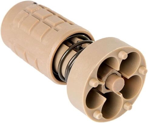 STG Jetloader SW5 - محمل السرعة لمسدسات .38 SPL - S&W 36-60، Taurus 85، Charter Arms - بوليمر شديد التحمل - Coyote Tan in Kuwait