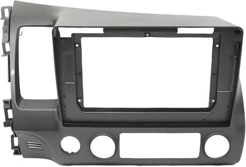 10.1 بوصة سيارة DVD الإطار الصوت داش تريم أطقم Facia Panel Radio Player Screen 2 Din متوافق مع HONDA CIVIC 2006-2011 Left Stereo (LHD إطار فقط) in Kuwait