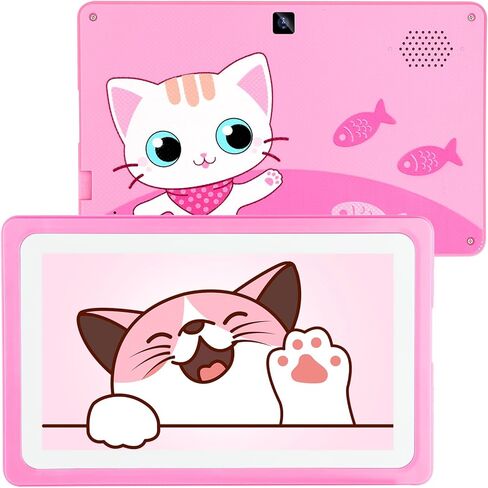 Kids Tablet 7" Tablets for Kids with Parental Control, WIFI Children’s Tablets for Toddlers with Plenty of Offline Child learning Apps Pre-installed, Toddler Tablet 3-7 Years Boy Girls Gift(Blue) in Saudi Arabia
