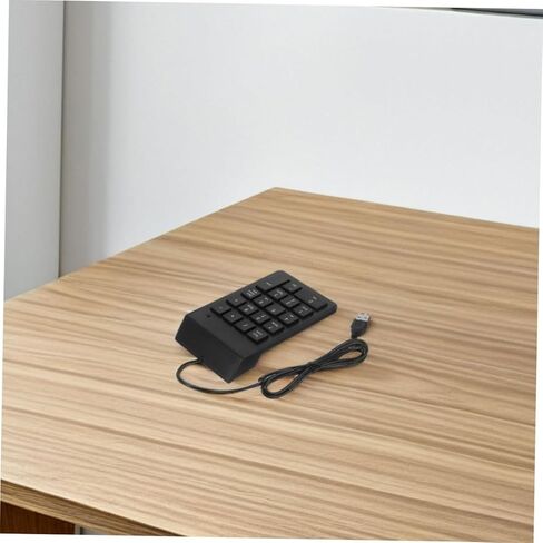TEHAUX 2pcs USB Numeric Keypad 18-Key External Number Pad for Laptop PC Desktop, Portable Mini USB Keypad Numpad for Financial Accounting and Data Entry in Saudi Arabia