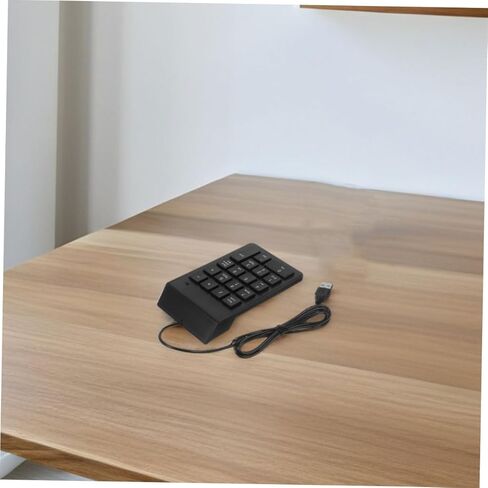TEHAUX 2pcs USB Numeric Keypad 18-Key External Number Pad for Laptop PC Desktop, Portable Mini USB Keypad Numpad for Financial Accounting and Data Entry in Saudi Arabia