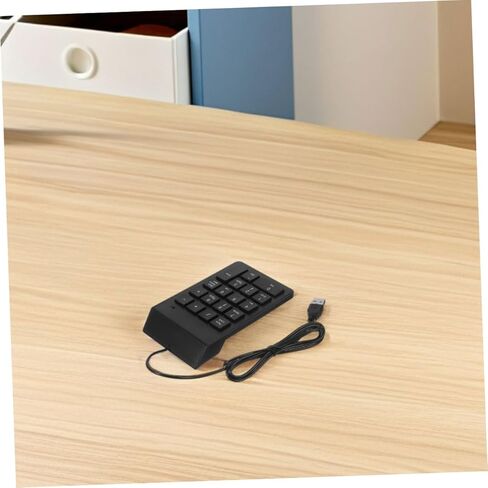 TEHAUX 2pcs USB Numeric Keypad 18-Key External Number Pad for Laptop PC Desktop, Portable Mini USB Keypad Numpad for Financial Accounting and Data Entry in Saudi Arabia