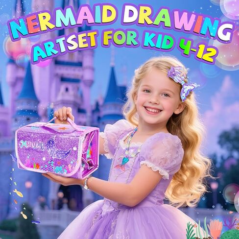 73pcs مجموعة علامات فاكهة يونيكورن ، اللوازم الفنية للأطفال 4-6-8 ، مجموعة التلوين الحرفية لفتاة الأعمار 4 5 6 7 8 سنوات ، علامات القلم القلم القلم المطاطية والهلام. in Kuwait