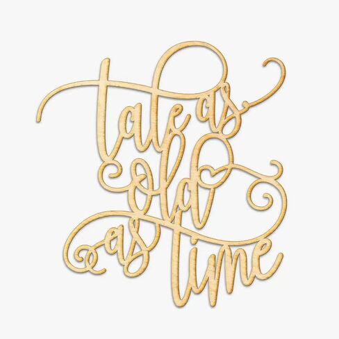 Tale as old as Time Sign for Background,Wedding Party Decoration for Engagement/Bachelorette/Wedding Anniversary/Bridal Shower Party Decorations in Saudi Arabia