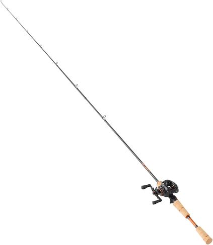 VEVOR Rod and Fishing Reel Combo, IM6/7 Carbon Fiber Spinning Rod and Reel Combo, Bass Fishing Pole with 6.5 ft Two-Piece Rods, 7+1 Ball Bearings, EVA Handle, Stainless Steel Guides with Ceramic Rings in Saudi Arabia