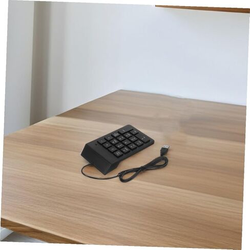 NUOBESTY 2 قطعة لوحة مفاتيح رقمية USB لوحة أرقام 18 مفتاحًا لوحة مفاتيح المحاسبة المالية لوحة مفاتيح صغيرة محمولة لأجهزة الكمبيوتر المحمول والكمبيوتر المكتبي والكمبيوتر المحمول in Kuwait