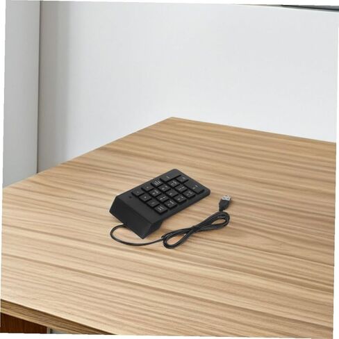 TEHAUX 2pcs USB Numeric Keypad 18-Key Silent Numpad for Financial Accounting Laptop Desktop PC Office Use in Saudi Arabia