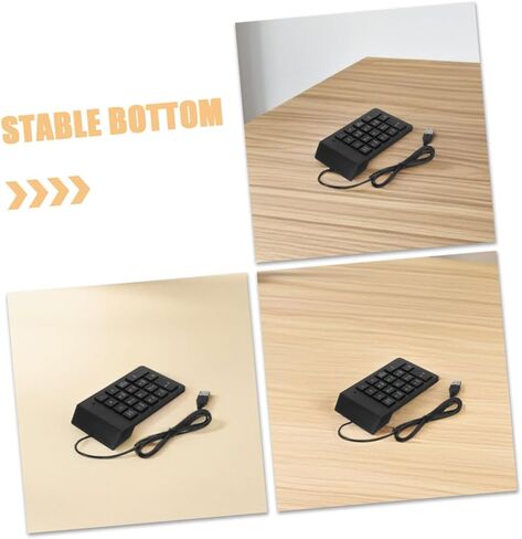 2 قطعة USB لوحة المفاتيح الرقمية 18 مفاتيح لوحة الأرقام المالية لأجهزة الكمبيوتر المحمول سطح المكتب لوحة المفاتيح المحاسبة المحمولة لاستخدام مكتب إدخال البيانات in Kuwait