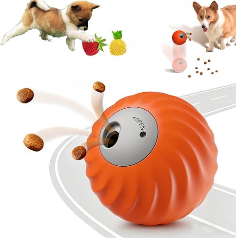 Zoomie 2.0 Buddy - لعبة تفاعلية للكلاب ألعاب ， ألعاب علاج الكلب ولعبها للمضغرين العدوانيين لإبقائهم مشغولون تلقائيين جرو جرو اللغز لعبة الكلب مع علاجات في الداخل ، قابلة لإعادة الشحن in Kuwait