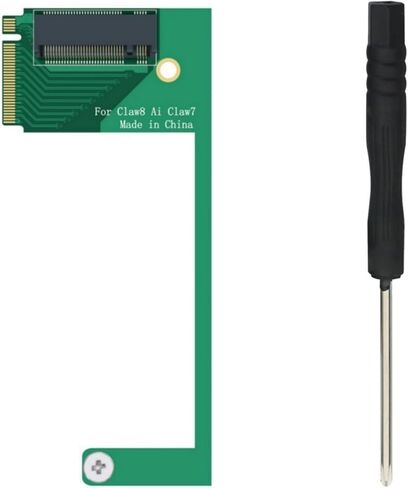 For MSI Claw8 Ai Claw7 Ai Handhelds M.2 NVMe PCIe 4.0 2280 Replacement 2230 SSD Adapter Board,Modified 2230 to 2280 SSD Hard Disk Expansion Card.PCIe 4.0 Expandable high capacity memory card 90 Degree in Saudi Arabia