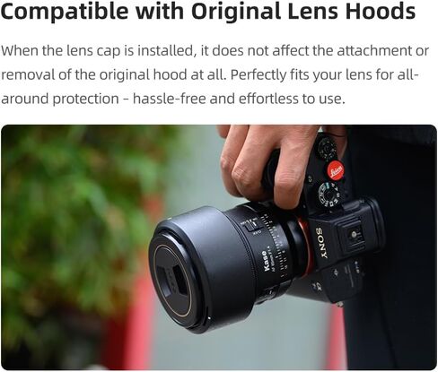 Kase Magnetic Pinch Lens Cap Plus Universal fits Wolverine, Revolution & Revolution Plus (55mm) in Saudi Arabia