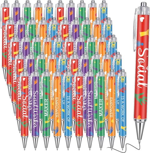 Eersida 50 PCS Houseberteing Gifts أفضل مدبرة منزل من أي وقت مضى نقاط الكرة الأرضية Happy Housebering Week Favors Black Ink Artable Ambers شكرًا لك على هدايا موظفين للموظفين in Saudi Arabia