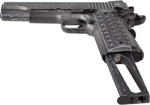 مسدس هوائي Sig Sauer 1911 We The People نصف أوتوماتيكي CO2 4.5 ملم من الفولاذ BB | رافعة إزالة وظيفية للتجريد الميداني in Kuwait