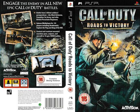 Call of Duty 3: Roads to Victory (PSP) in Saudi Arabia