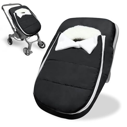Car Seat Cover Baby Winter, Waterproof Carseat Covers Newborn Boy, Windproof Infant Car Seat Cover Warm & Breathable Use Universal Blue in Kuwait