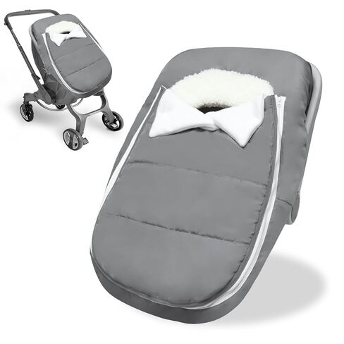 Car Seat Cover Baby Winter, Waterproof Carseat Covers Newborn Boy, Windproof Infant Car Seat Cover Warm & Breathable Use Universal Blue in Kuwait