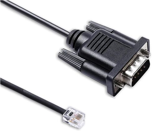 9 Pin D-sub DB9 Male to RJ11 6P6C Managed Switch Serial Configuration Cable Compatible 490NTRJ11(2.98m) in Saudi Arabia