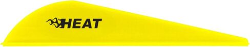 دوارات حرارية، ريشة صيد منخفضة المستوى، 2.5 بوصة، أصفر نيون، 100 قطعة in Kuwait