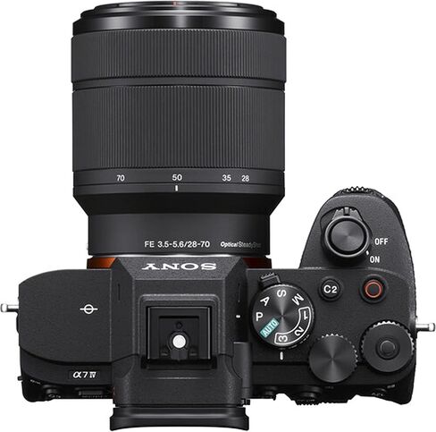Sony A7 IV Mirrorless Camera with 28-70mm Lens + 64GB Memory,Wireless Lavalier Microphones, 126 LED Light, Filters,Case, Tripod, and More (34pc Bundle) in Saudi Arabia