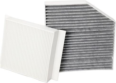 Mercedes Cabin Air Filter Kit Fit for Benz GLC300, E300, C300, E350, GLC350e, C400, E400, C43/C63, E43/E53/E63 AMG(2015-2023),Replaces OEM 1668300218 2058350147 | Clean Air, Improved AC Efficiency in Saudi Arabia