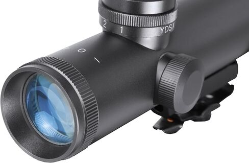 Barska 4x20 Carry Handle Rifle Scope Mil Dot Reticle with BDC Turret Peep Sight Mount Retro A2 Style in Saudi Arabia