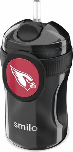كوب Smilo Straw - كوب Green Bay Packers مرخص رسميًا من الدوري الوطني لكرة القدم الأمريكية - كوب للأطفال والرضع مع قش سيليكون مرجح وسعة 8.5 أونصة - خالٍ من مادة BPA in Kuwait