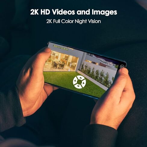 4 كاميرات أمان خلوية 4G LTE في الهواء الطلق، لا توجد كاميرا أمان WiFi تعمل بالطاقة الشمسية مع عرض 360 درجة، رؤية ليلية ملونة 2K، تتضمن بطاقة SIM (تدعم Verizon/AT&T/T-Mobile)، (أسود) in Kuwait