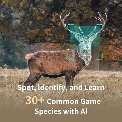 4G Cellular Trail Camera with 2.3K FHD Quality Video, 0.3s Trigger, AI Identification, IP66 Waterproof, No Glow Night Vision, for Hunting, Deer Camera in Saudi Arabia