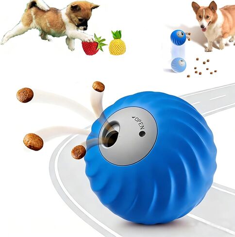 Zoomie 2.0 Buddy - لعبة تفاعلية للكلاب ألعاب ， ألعاب علاج الكلب ولعبها للمضغرين العدوانيين لإبقائهم مشغولون تلقائيين جرو جرو اللغز لعبة الكلب مع علاجات في الداخل ، قابلة لإعادة الشحن in Kuwait